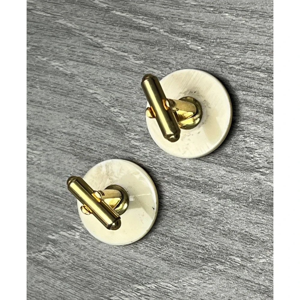 Vintage 1/20 12KT GF Ship Sailing Cufflinks Nautical Maritime Theme‎